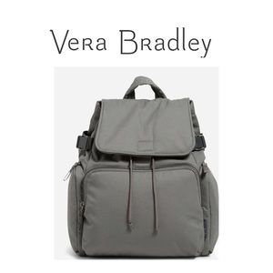 🤍NEW Vera Bradley Utility Backpack (Gray)